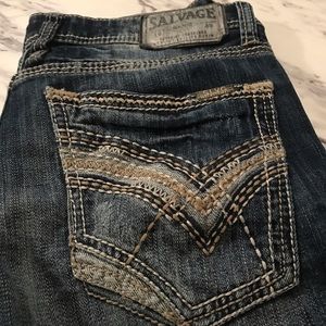 Salvage Slim Straight Jeans
